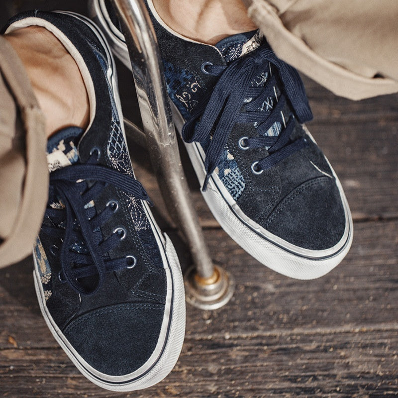 Printed Low Top Casual Student Couples Shoes