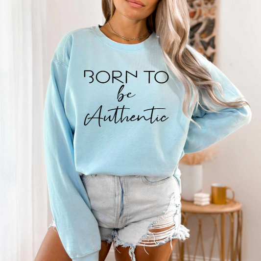 Born To Be Genuine Goods Trykt Tegneseriepullover