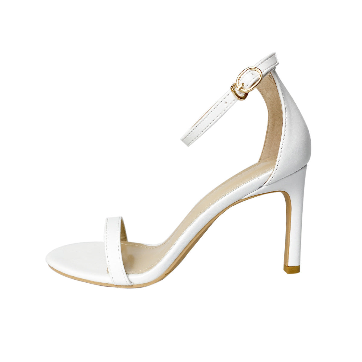 Stiletto Nude Color 12cm Platform High-heel Sandals