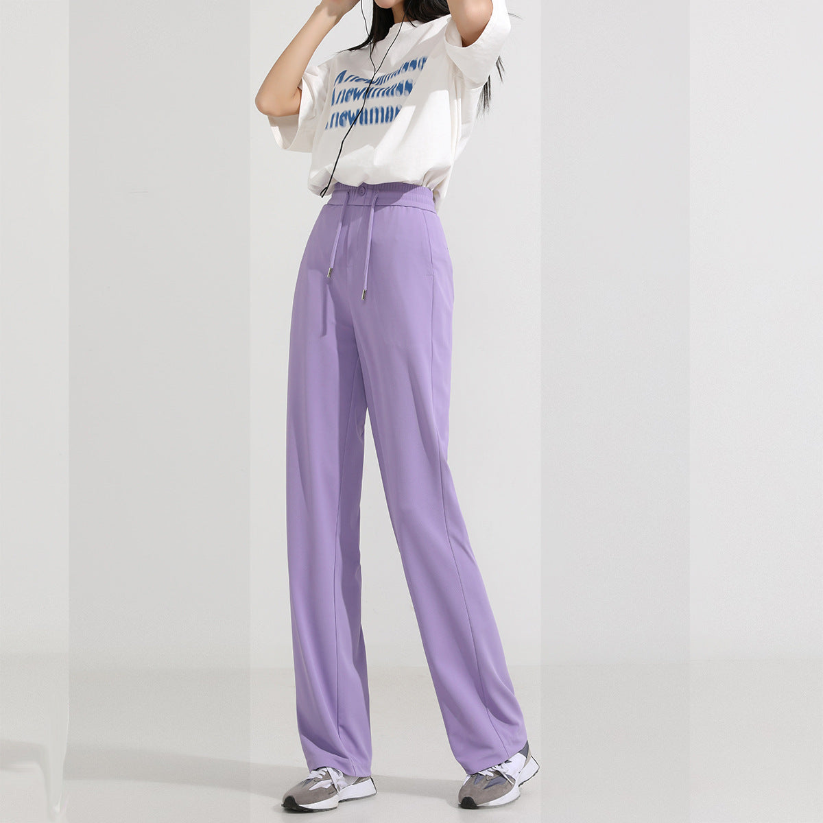 Cold Loose Drooping Straight Casual Wide-leg Pants