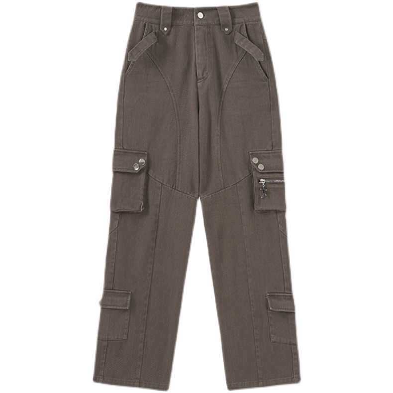 New American Retro Workwear Pocket Jeans