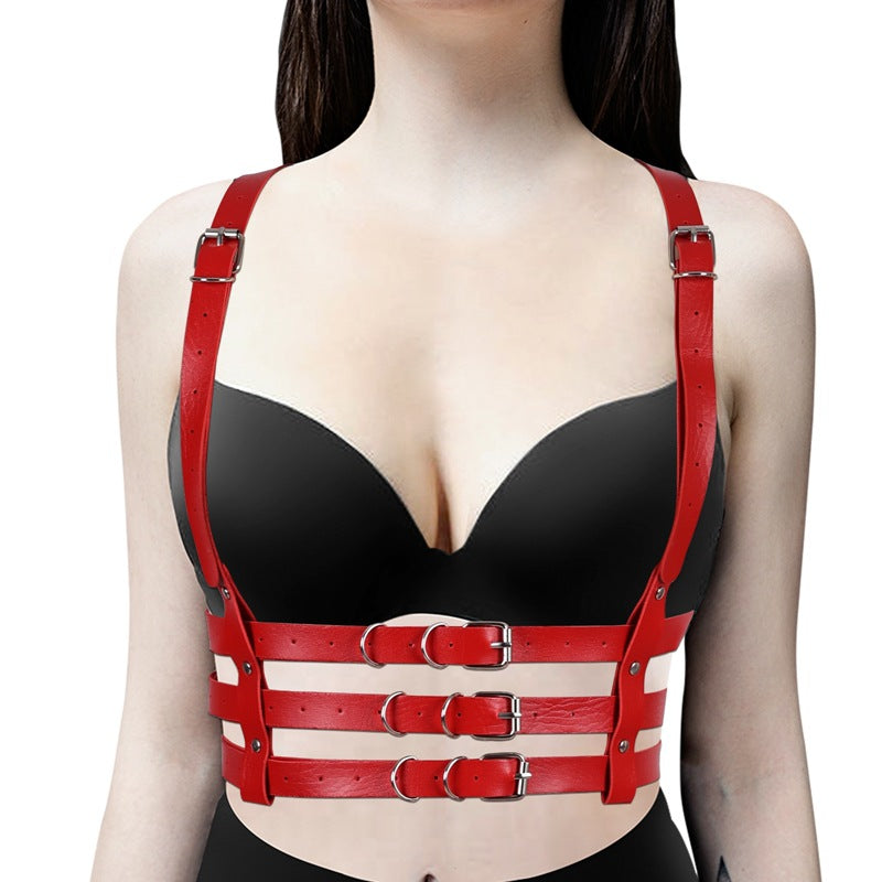 Fashion Nightclub Punk Bondage Strap Belt