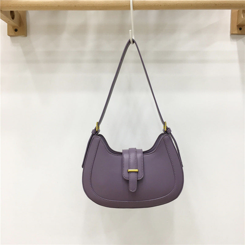 Fashion Portable Women's Car Sewing Versatile Diagonal French Stick Bag