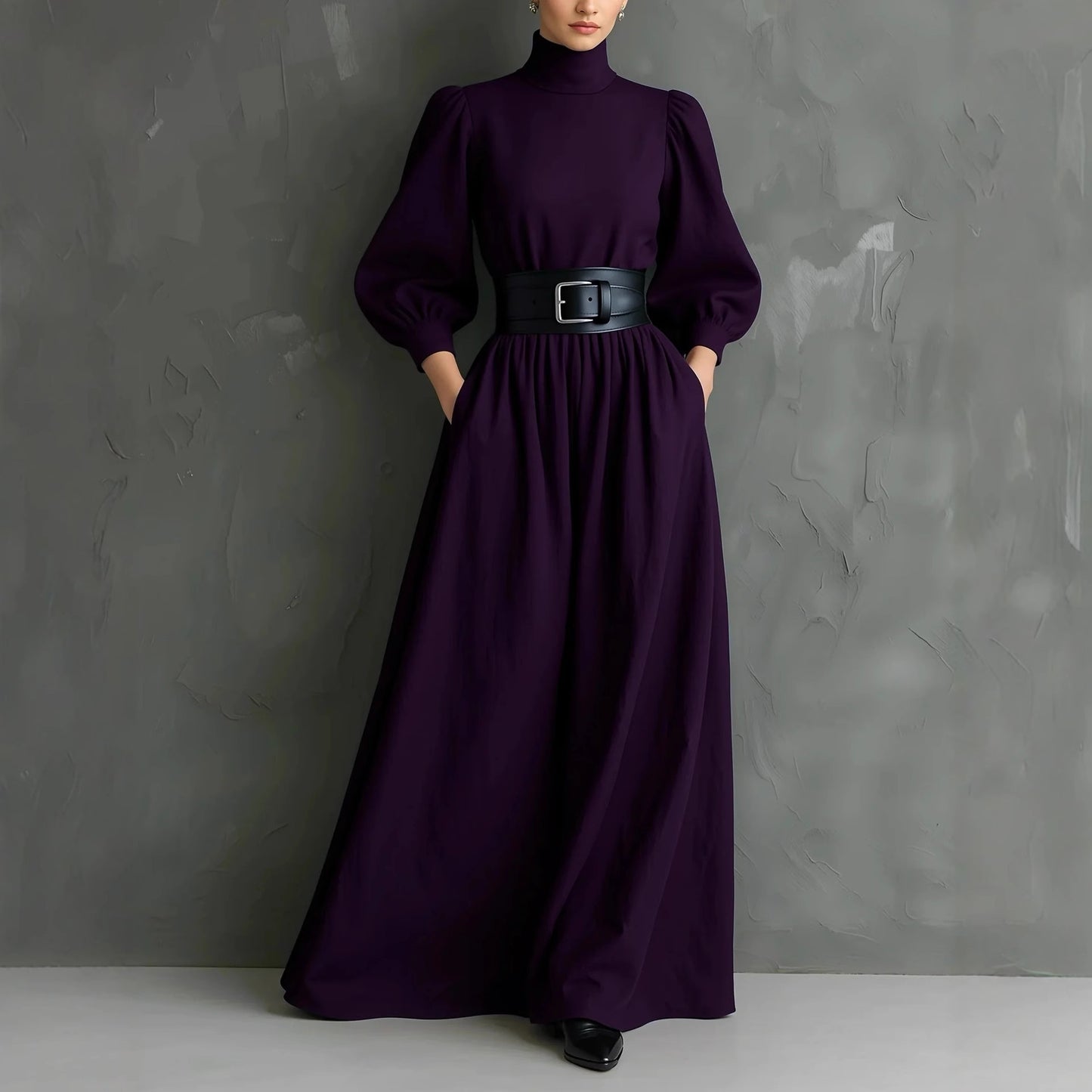 Affordable Luxury Purple Dress A Niche Elegant Gown