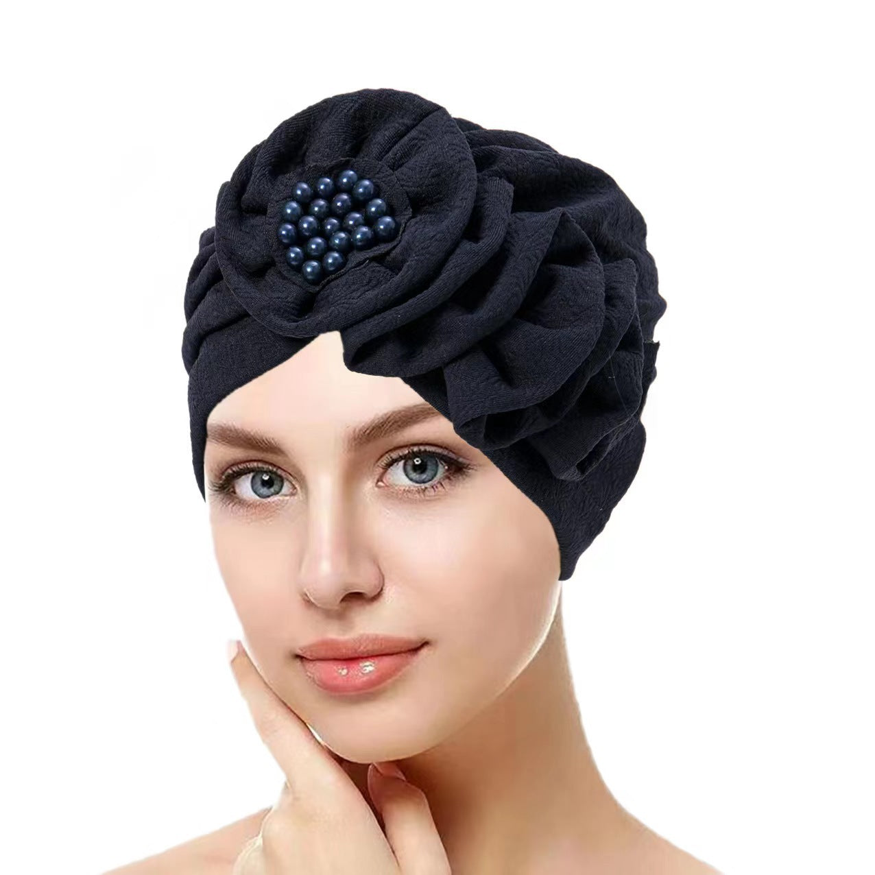Multicolor Nucellus Flowers Discount Strip Toque