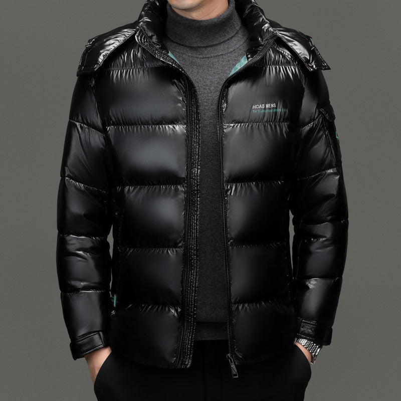 Men's Hooded Winter Thickened Cotton Jacket