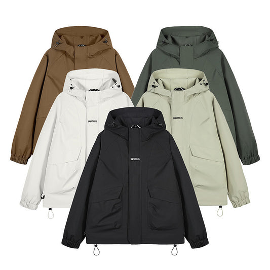 Outdoor Casual Sports Hooded Windproof Jacket