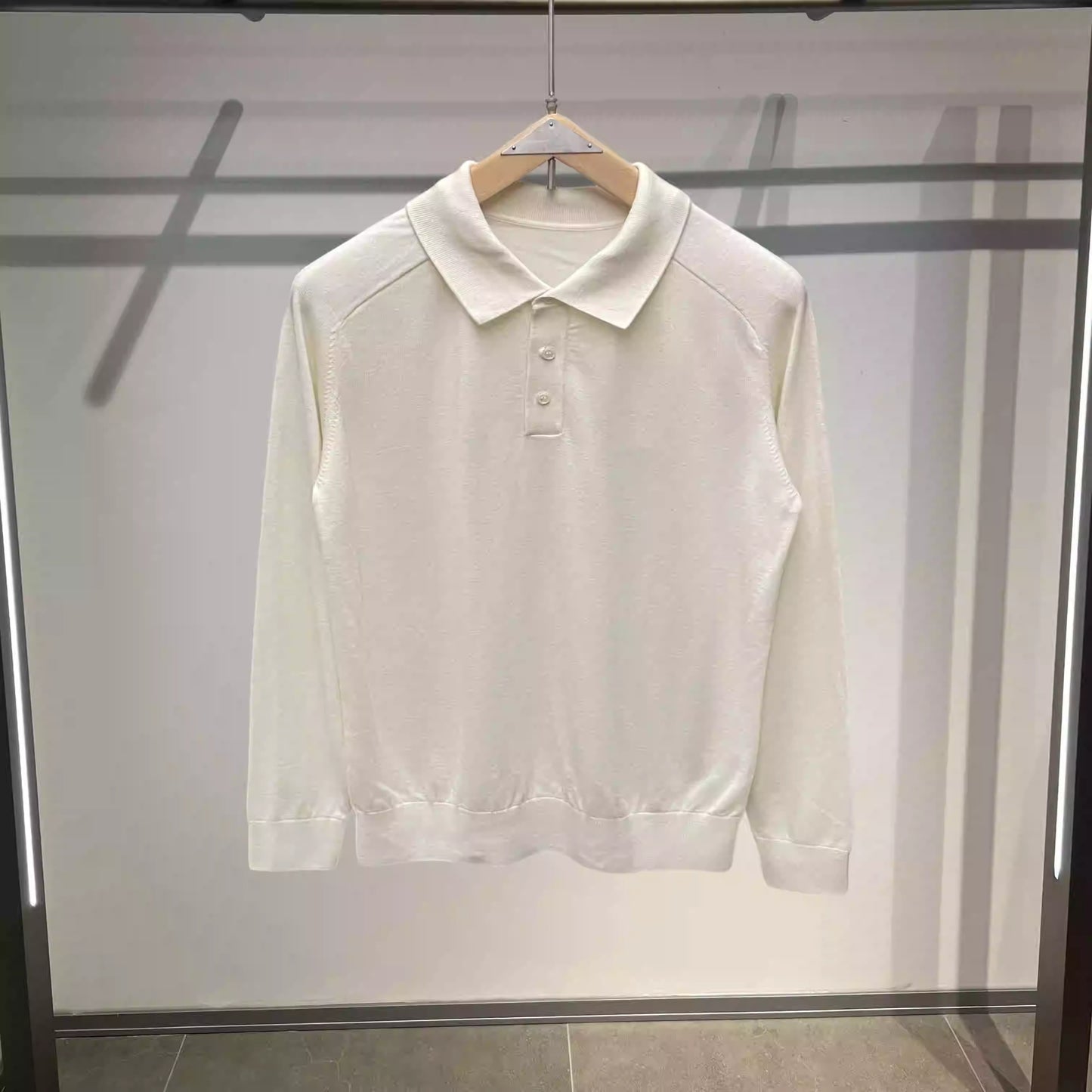 Men's Long-sleeved Sweater Lapel Comfortable Sweater