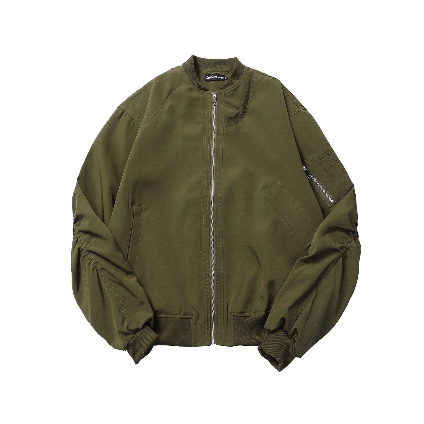 Simple Reflective Letters Thin And All-matching Casual Men And Women Couple Jacket