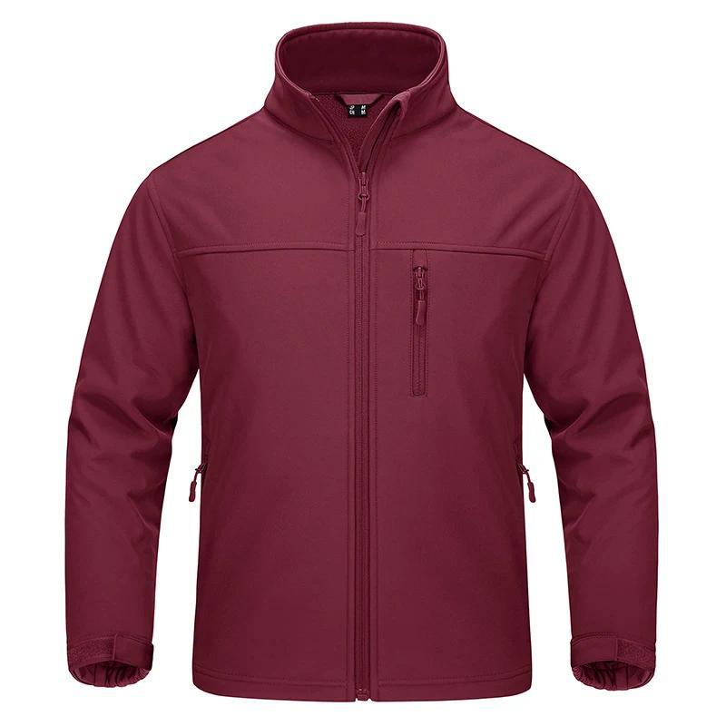 Stand Collar Shell Jacket Outdoor Leisure