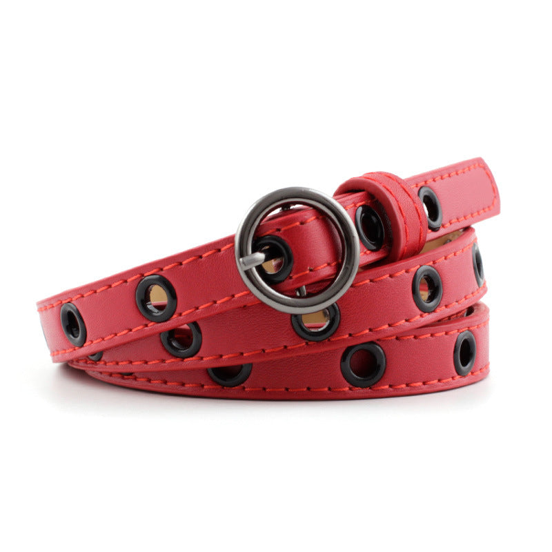 Fashion Ladies Without Needle Hollow Belt