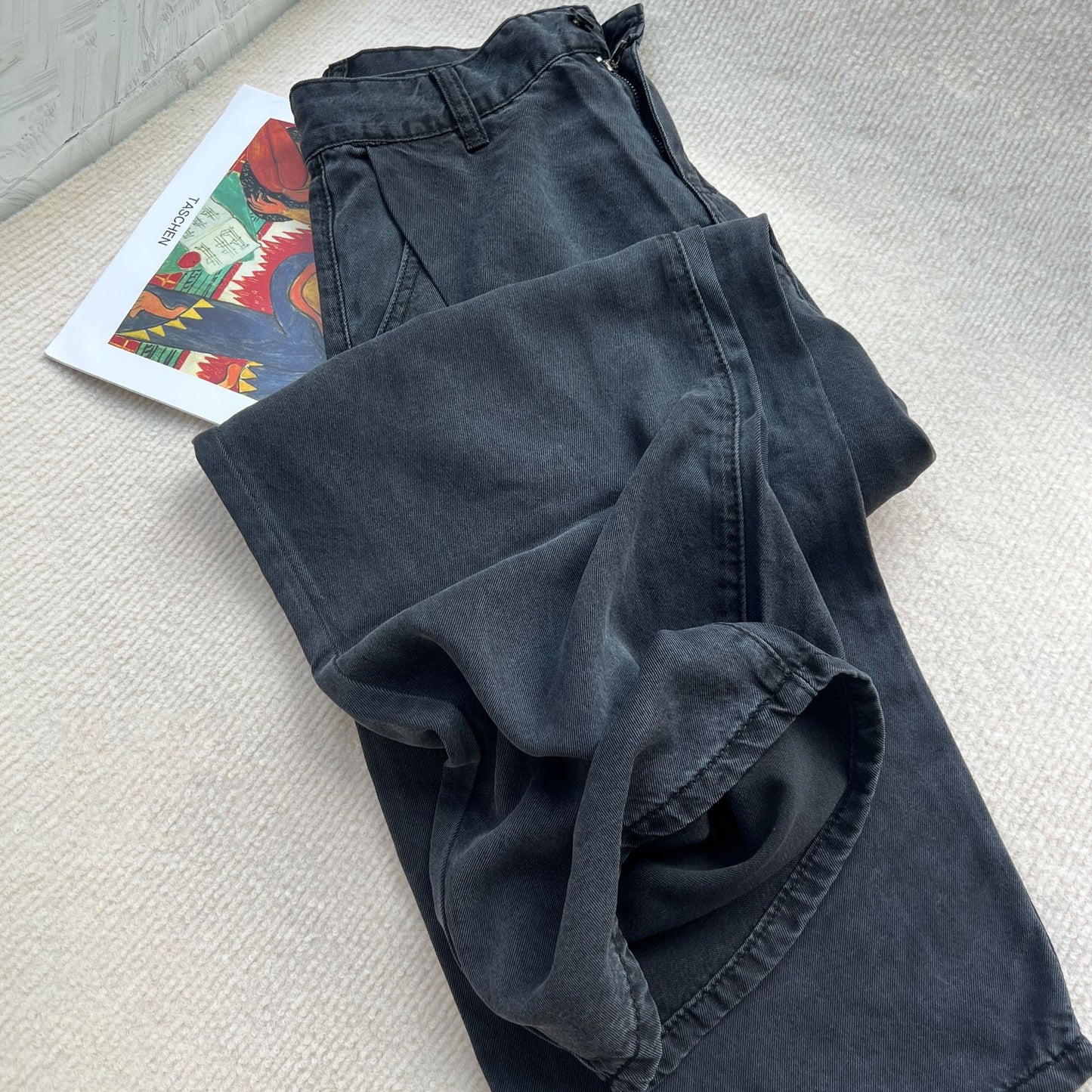 Slipping Thin Summer Loose Cool Mopping Pants
