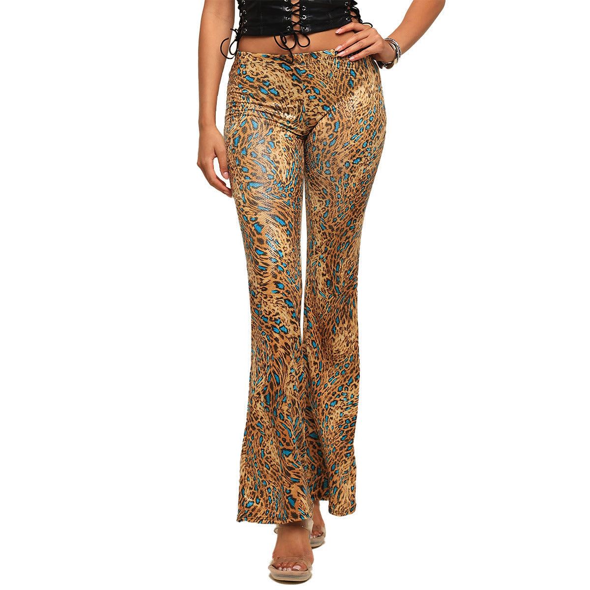Sexy Stretchy Flared Leg Slim Fit Pants Fashion-forward