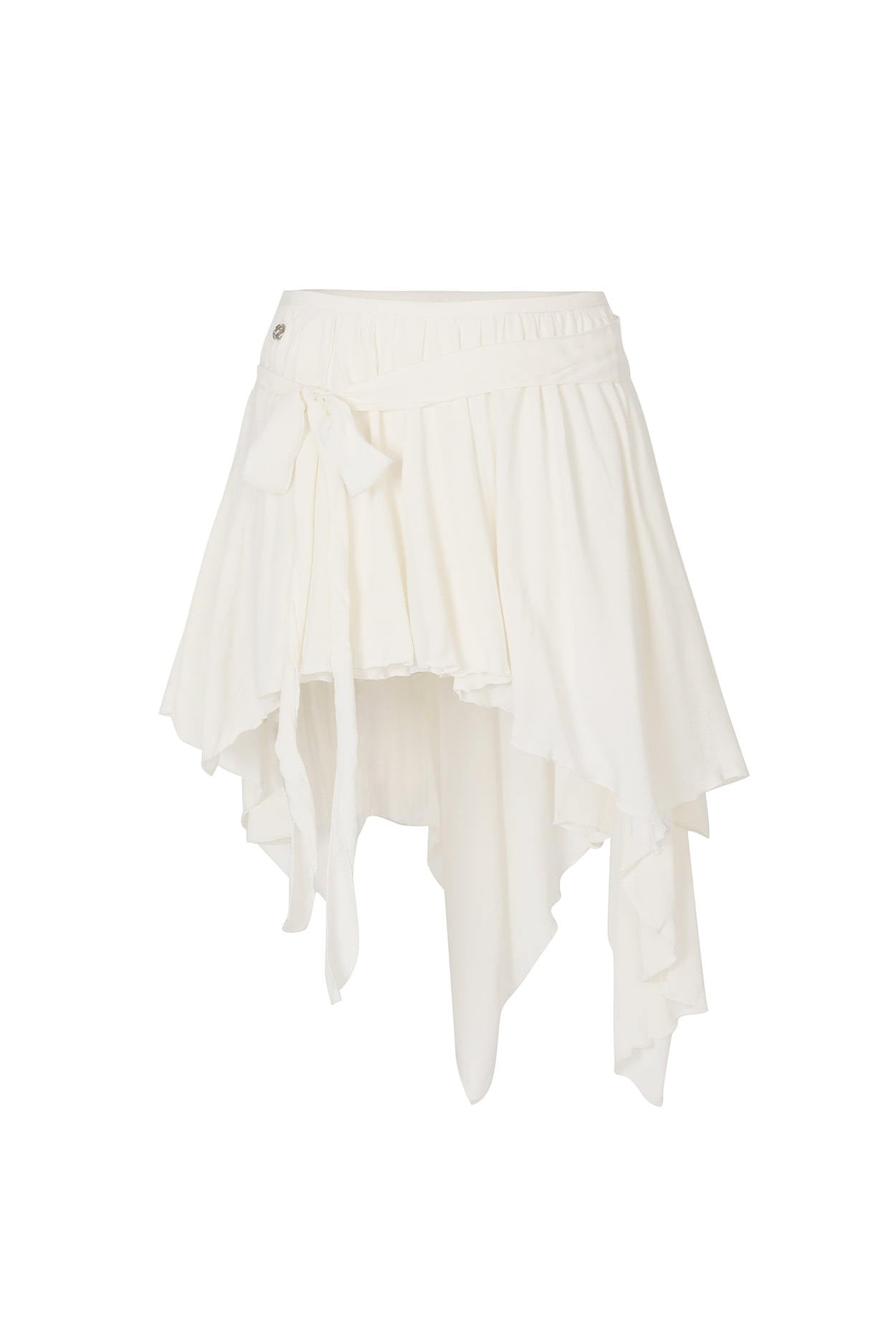 Ballet Style Lace-up Y2g Hot Girl Ruffled Design Irregular Skirt