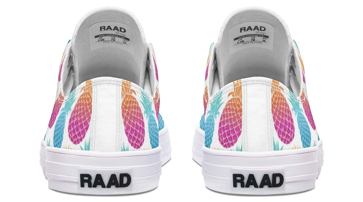 Fashion Print Couple Low-Top Canvas Shoes