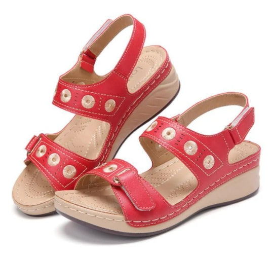 New Style Large Size Fashion Platform Wedge Heel Casual Women's Shoes