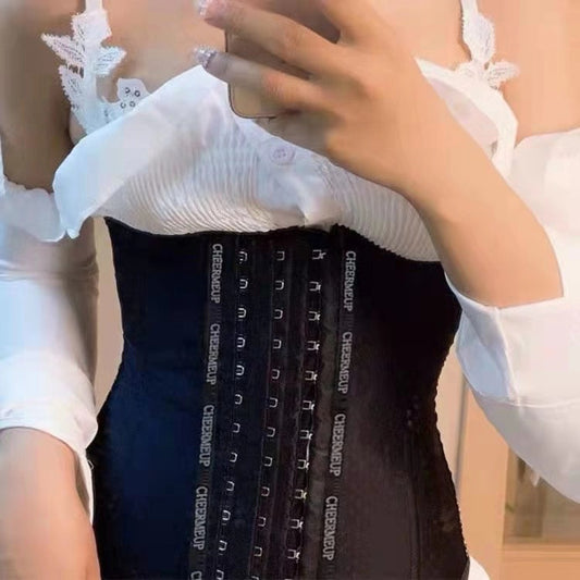 Women's Latex Girdle Belly Band Waist Seal