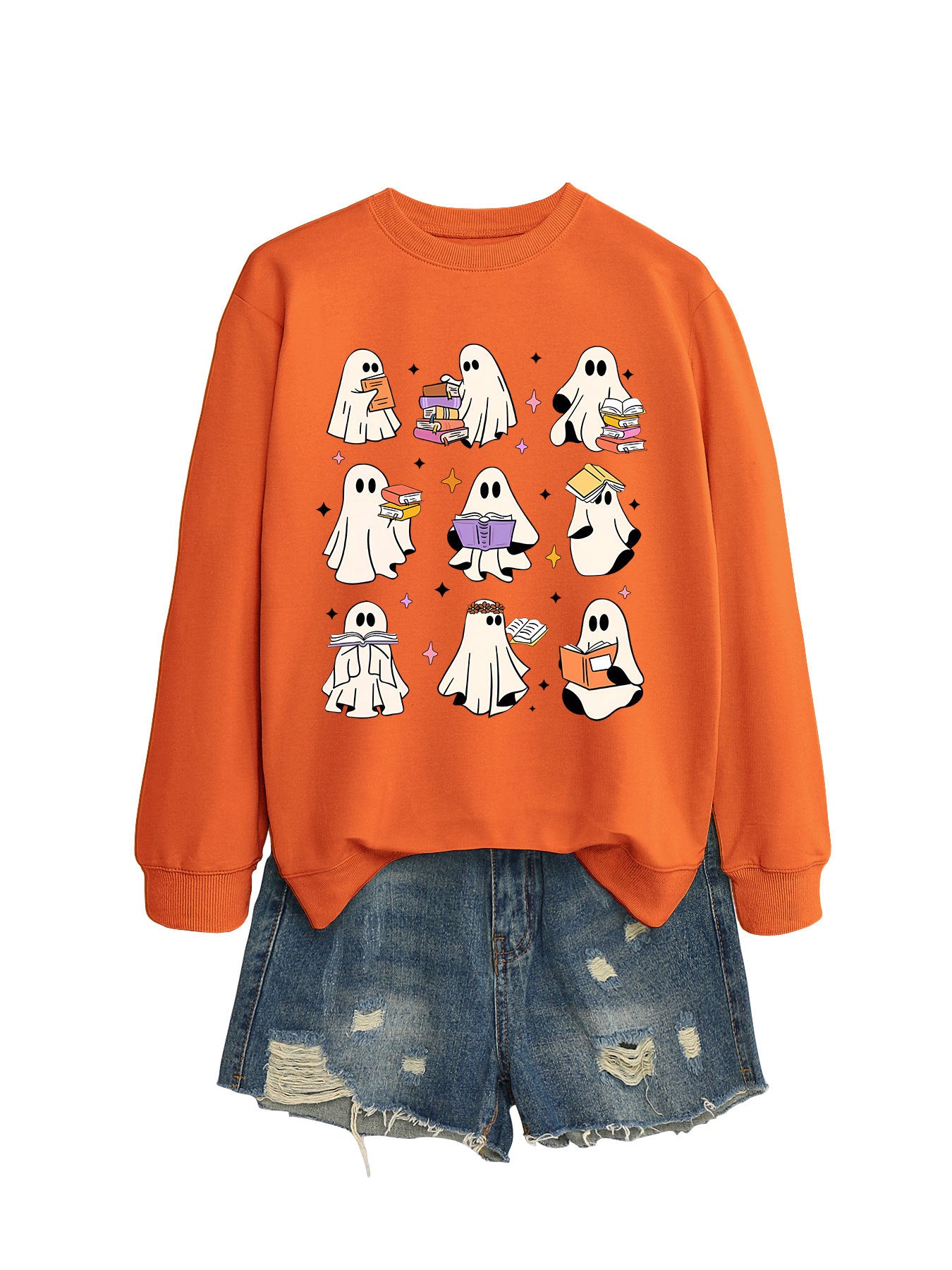 Reading Printed Sweater For Women