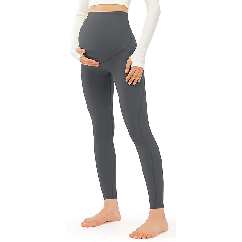 Belt Maternity Yoga Maternity Pants  Abdominal