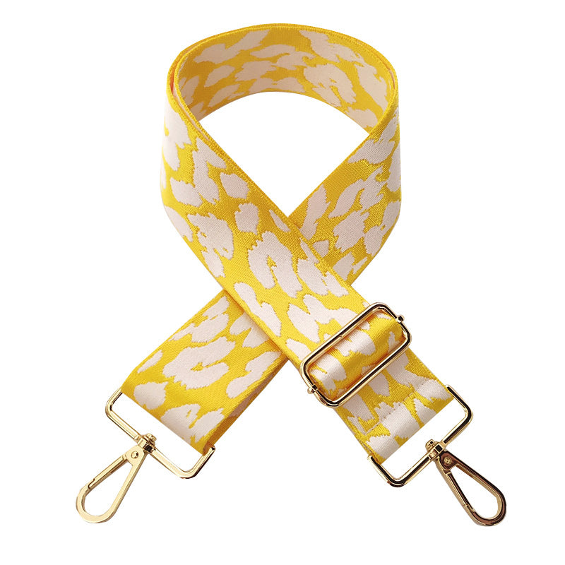 Wide Shoulder Strap Accessory Embroidery