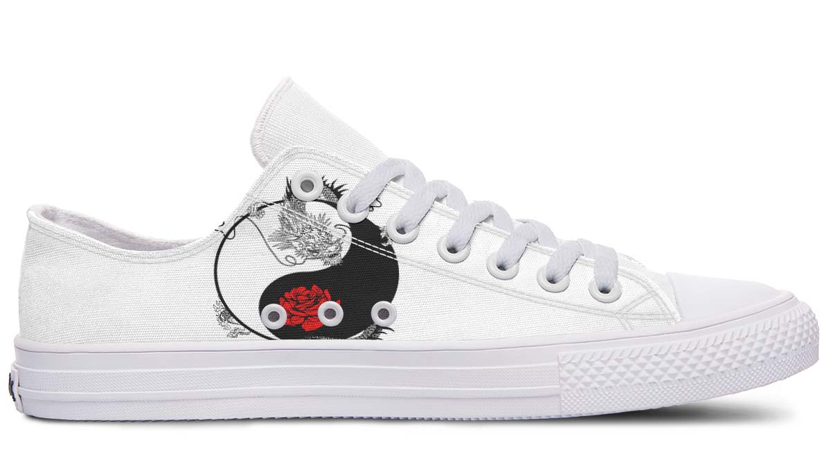 Fashion Print Couple Low-Top Canvas Shoes