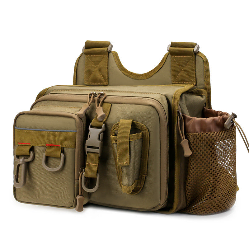 Mænds Multifunktionelle Crossbody Lure-taljetaske