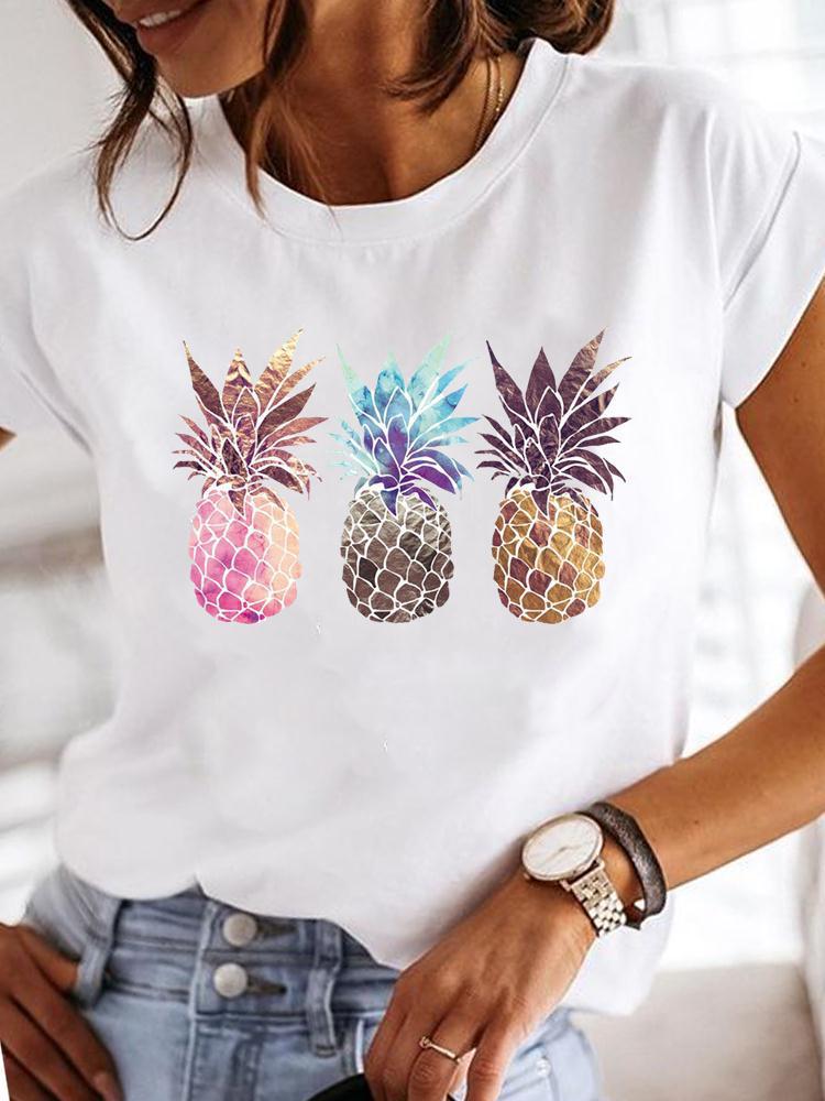 T-shirt AliExpress Amazon Independent Station Kortærmet til kvinder