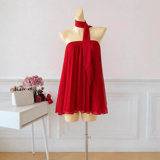 Womens Fashion Chiffon Dress