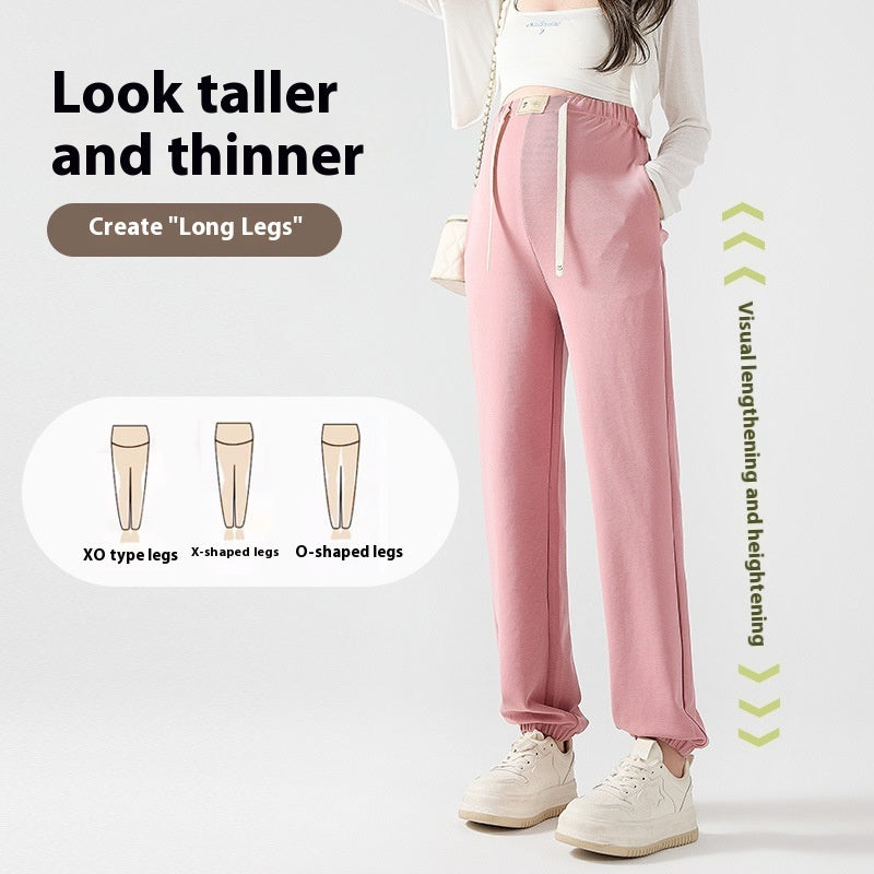 Cuprammonuium Ankelbukser Med Elastik Bred Ben Version Slim Fit Slankende Lette Ventebukser