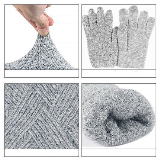 Wool Touch Screen Gloves For Men And Women In Winter