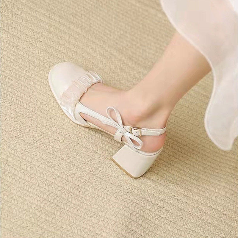 Women's Niche Fairy Style French High Heels