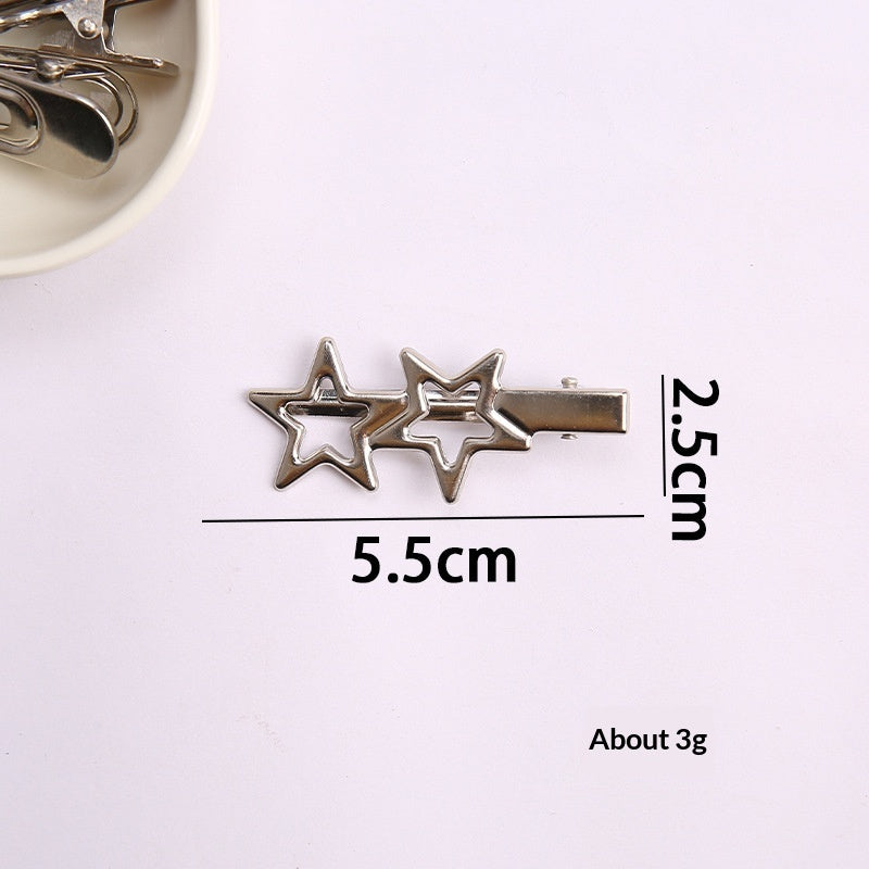 Side Clip Korean Isn Word Clip All-match Cartoon Hair Accessories
