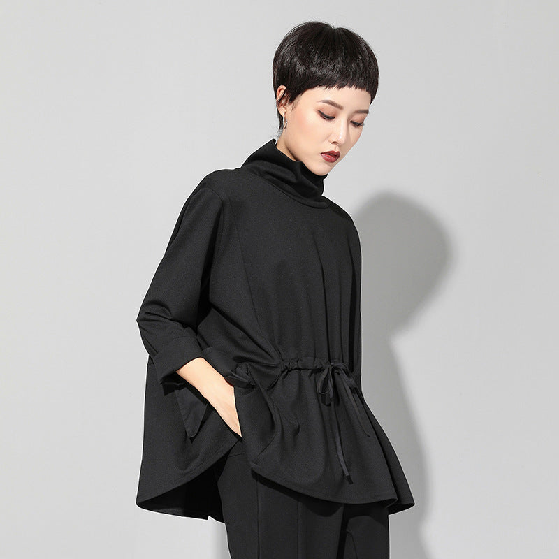 Cool Long Sleeve Pullover Loose Slimming Top