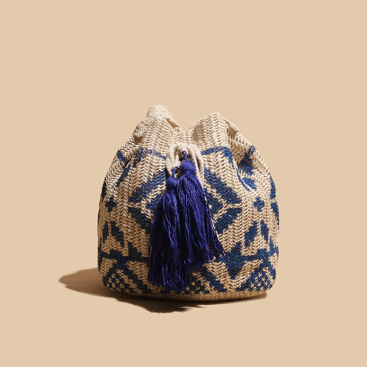Fashion Special National Style Woven Straw Bag