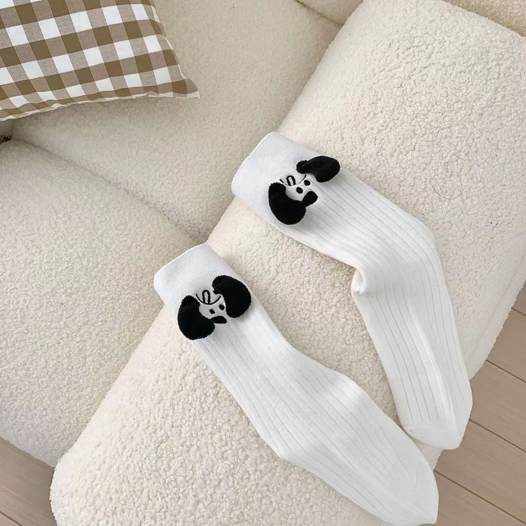 Women's Fashion Three-dimensional All-match Doll Socks