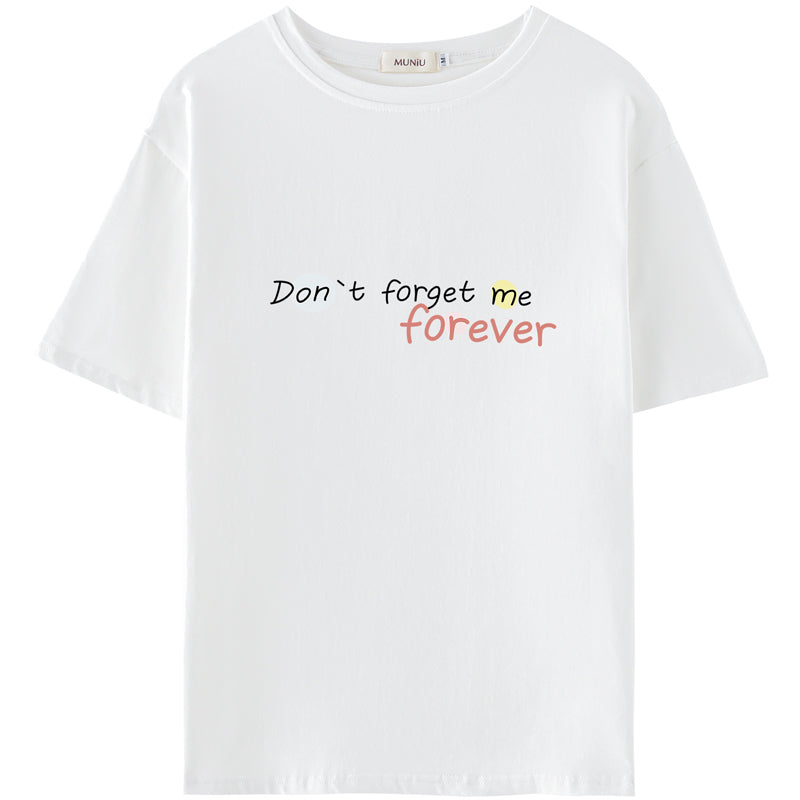 Women's Summer New Casual Cotton Printed T-shirt