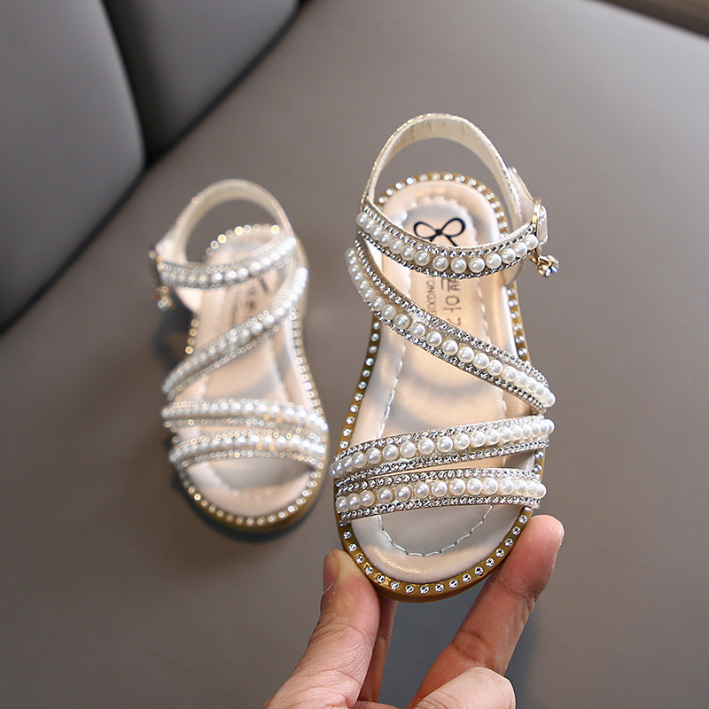 Girl Sandals Korean Version Of The Little Girl