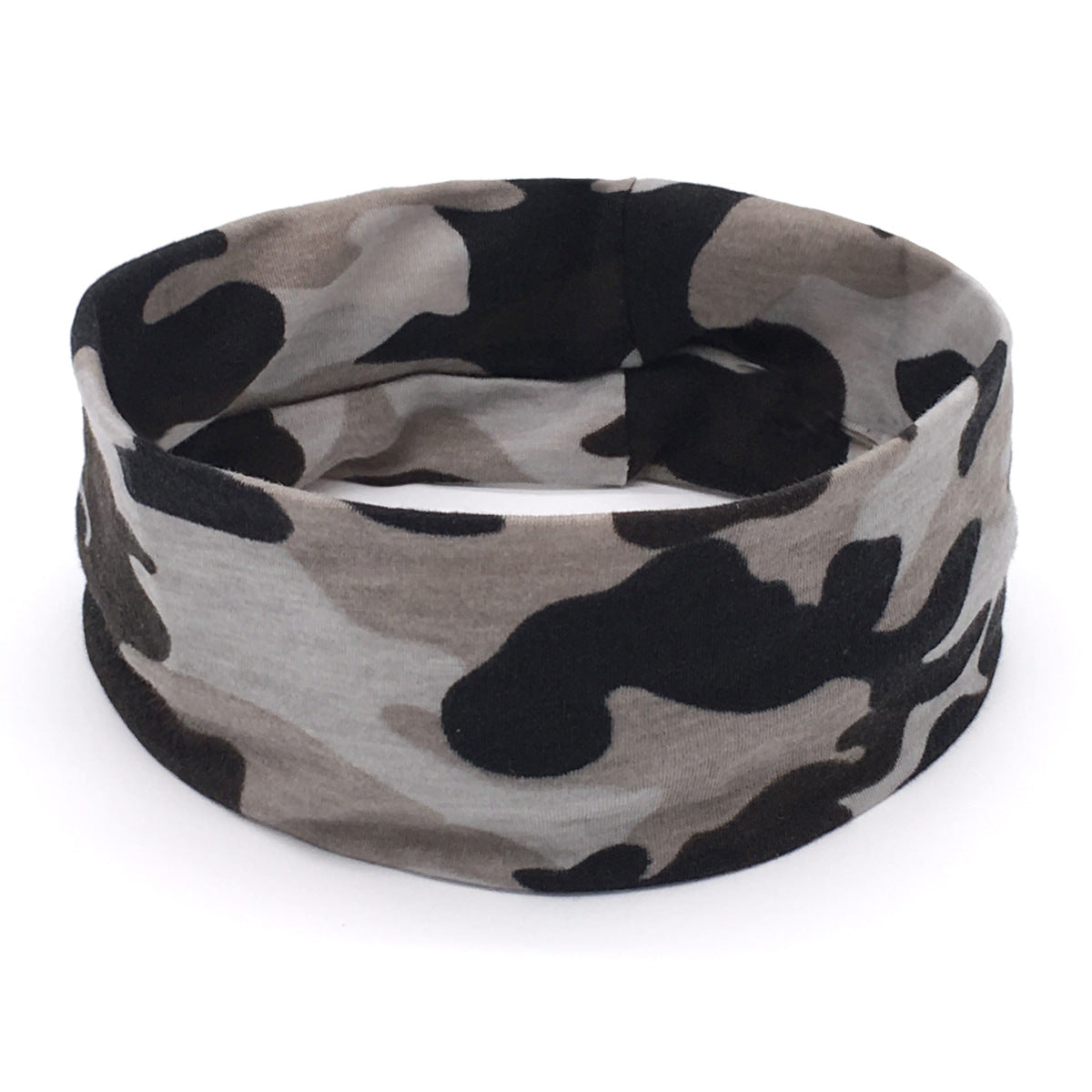 Sportsyoga-hårbånd i bomuld Camo Stretch