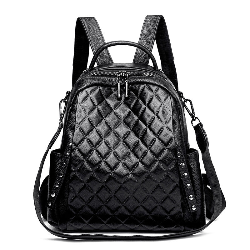 Large Capacity Lingge Women's Casual Backpack