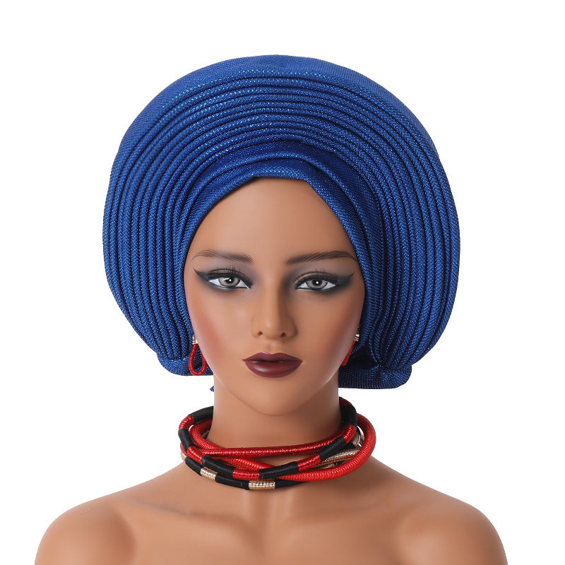 Heavy Industry Bright Silk Laminated Bandage Party Toque