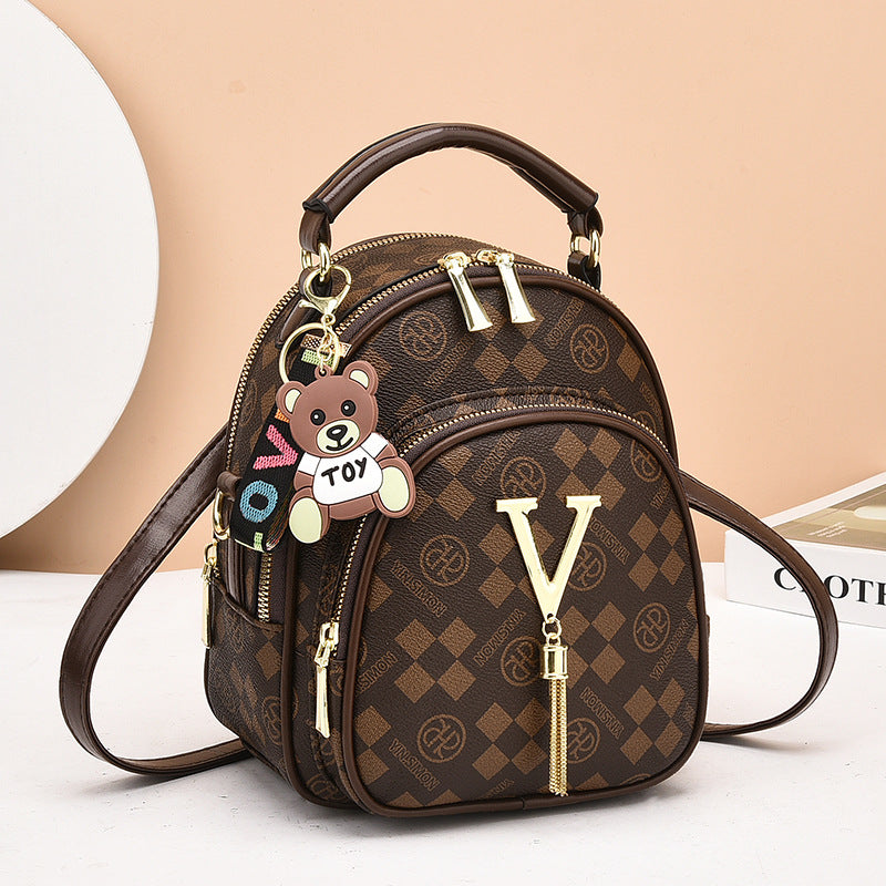 Backpack Simple Crossbody High-grade Retro