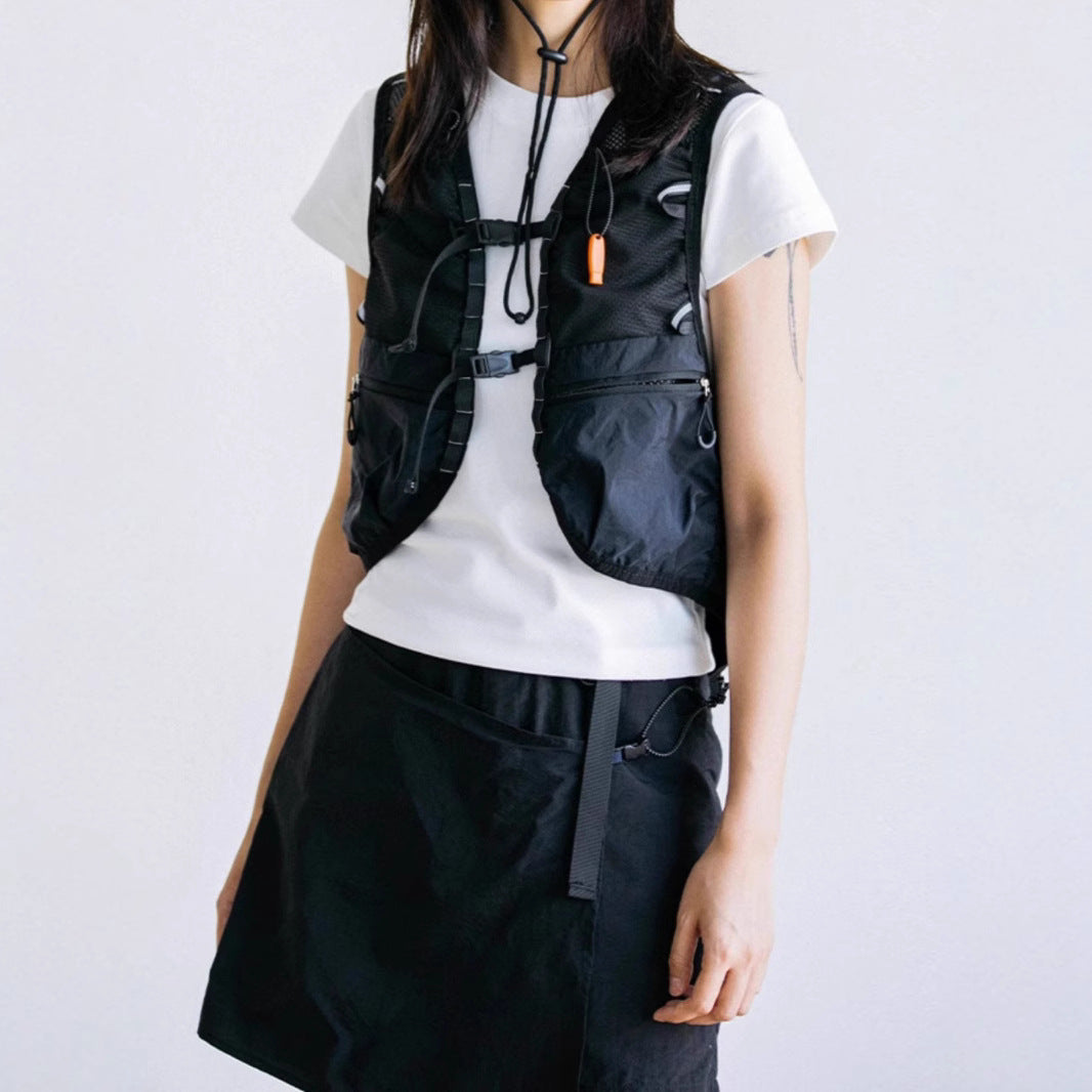 Outdoor Stitching Design Backpack Integrated Multifunctional