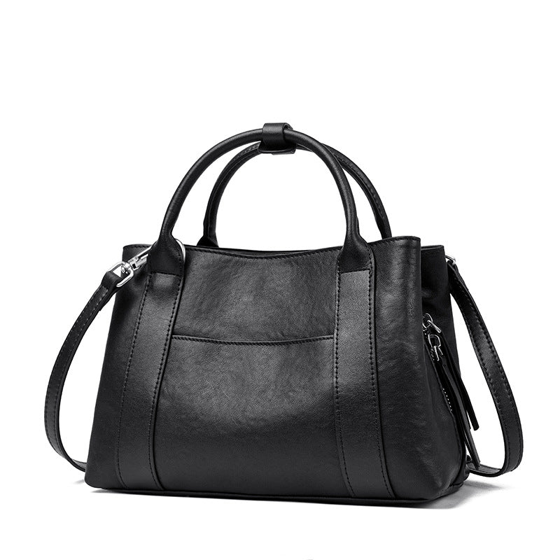 Klassisk design-crossbodytaske til modne kvinders daglige pendling