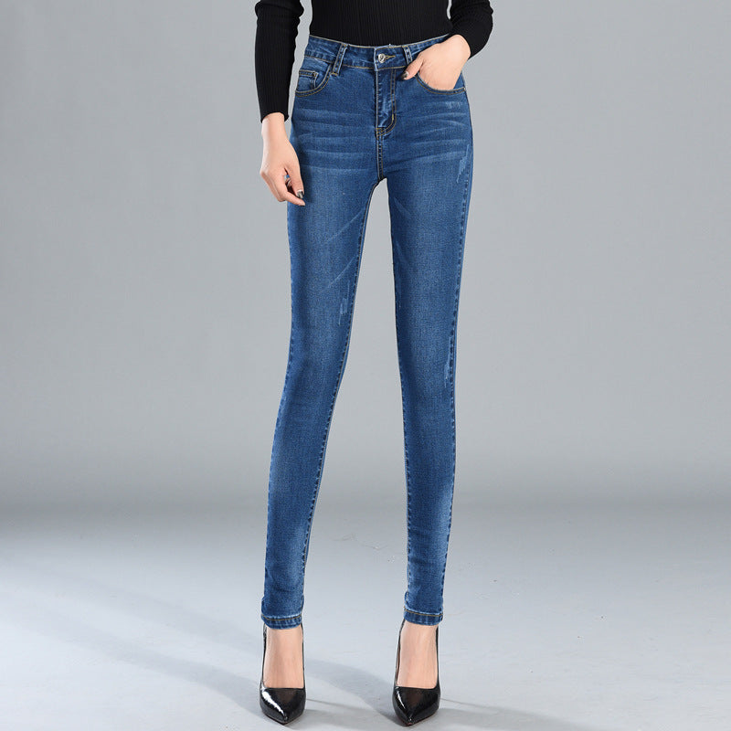 Plus Velvet Thick Skinny Feet Pencil Pants Trend
