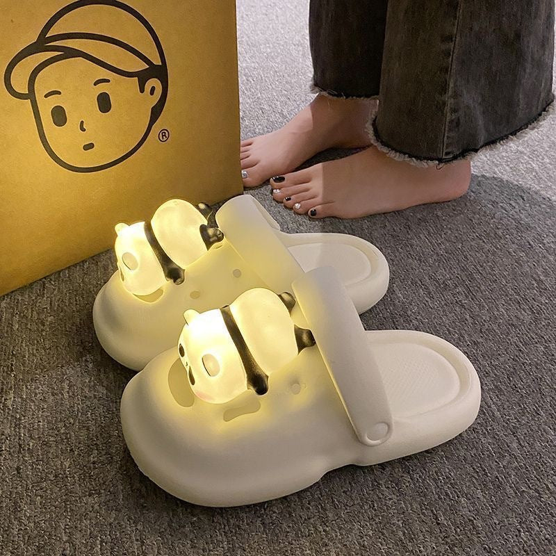 Internet Popular Summer Luminous Hole Shoes For Women