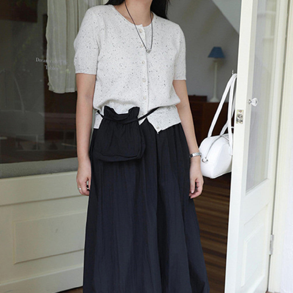 Korean Simple Knitted Cardigan For Women