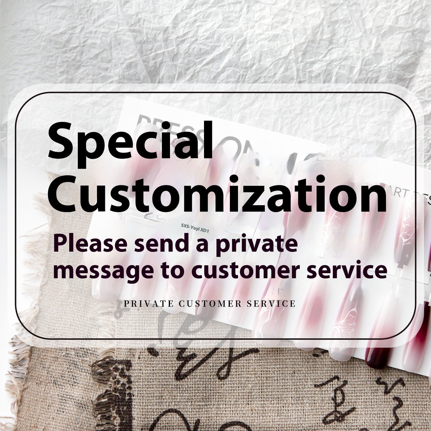 Chunshan Butterfly Love Flower Mercy Long Ladder Plated Crystal Suede Seal Nail Sticker