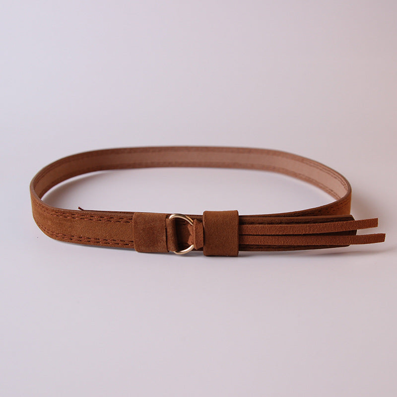 Fashion Personality Top Hat Button Belt Accessories