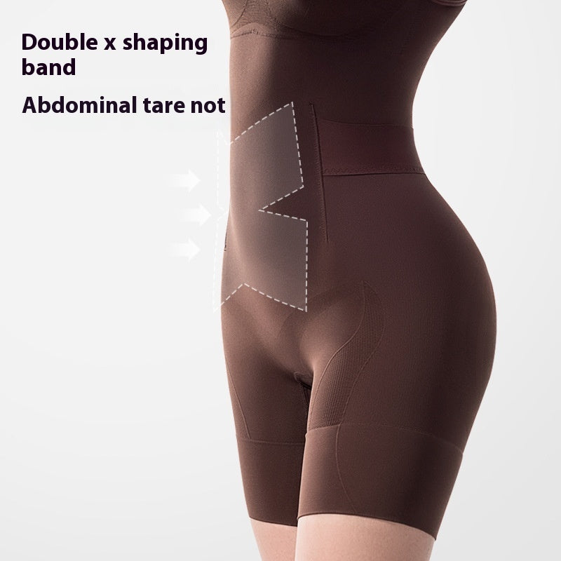 Belly Contracting And Hip Lifting Postpartum Body Shaping Waist Slimming Seamless Tight Show Clothes