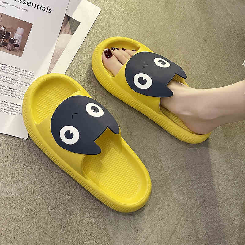 Women's Cartoon Non-slip Fashion Couple Slippers